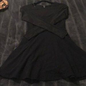 Forever 21 black skater dress